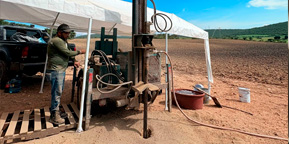 Perforación de pozos de agua